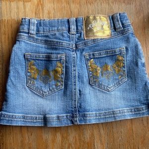 Disney princess jean skirt